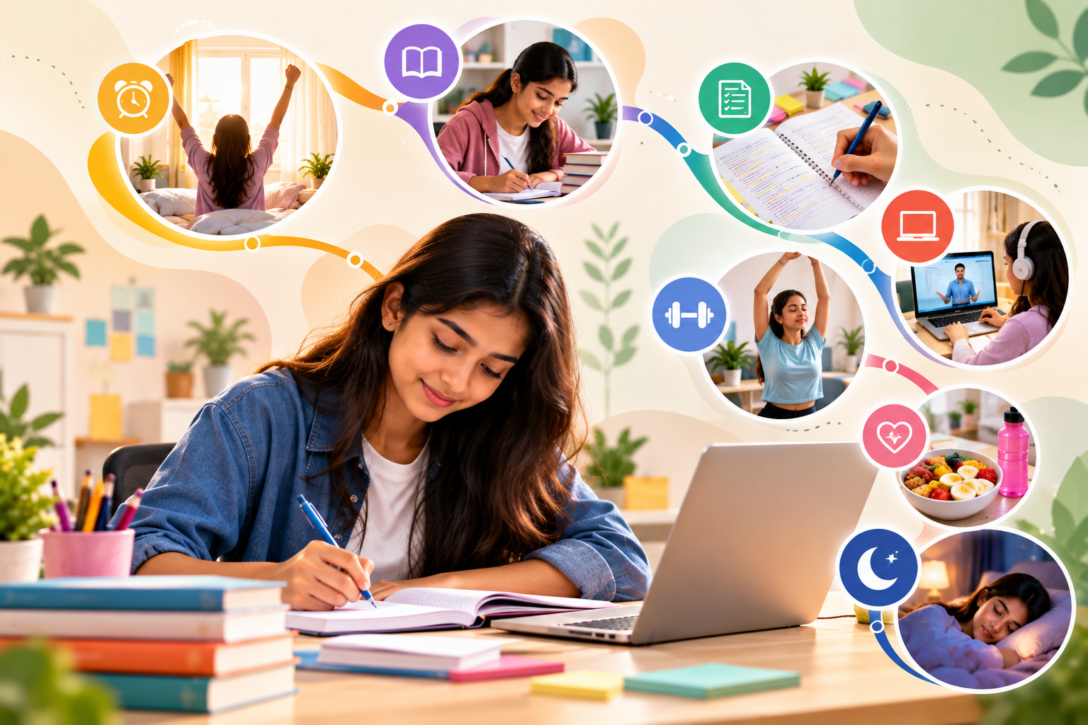 Daily Study Routine for Junior College Students to Improve Productivity