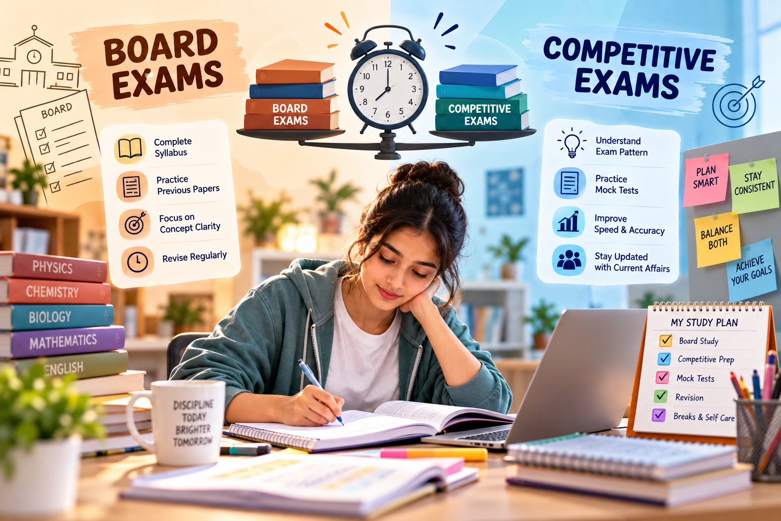 How to Balance Board Exams and Competitive Exam Preparation